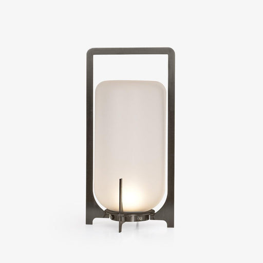 Steel Twilight Lantern Table Light-DWHOME