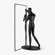 Mirror Sculpture Floor Lamp-DWHOME