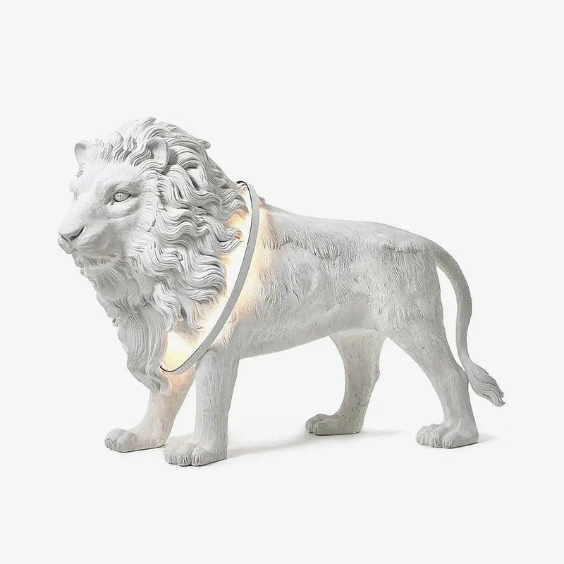 Leo Lion Sculpture Floor Lamp-DWHOME