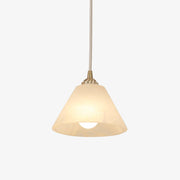 Conical Brass Pendant Lamp-DWHOME