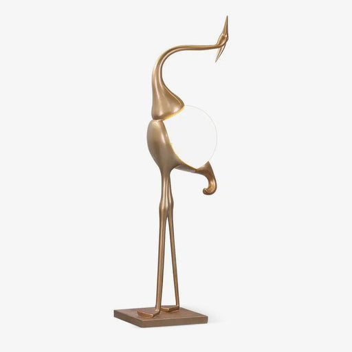 Heron Sculpture Floor Lamp - DWHOME