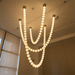 Pearl Glass Necklace Balls Chandelier-DWHOME