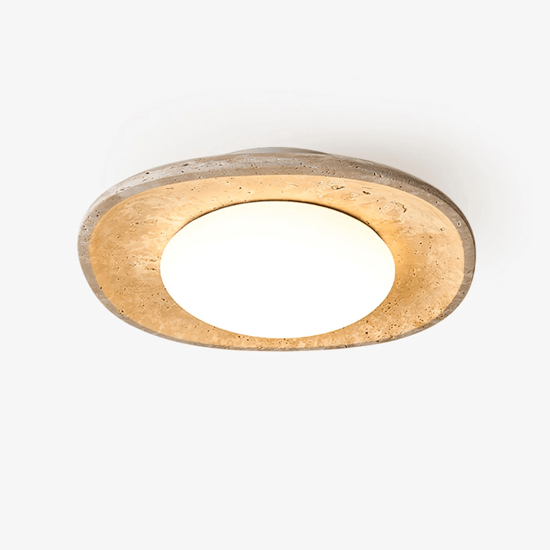 Luma Travertine Ceiling Light-DWHOME