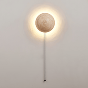 Luna Travertine Wall Light-DWHOME