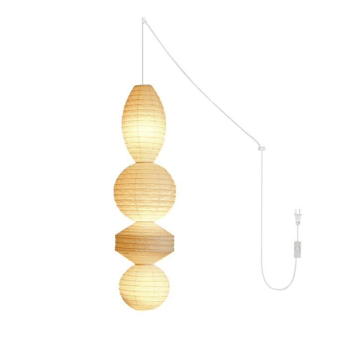 Ori Lantern Series Swag Pendant Lamp-DWHOME
