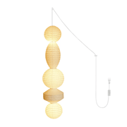 Ori Lantern Series Swag Pendant Lamp-DWHOME