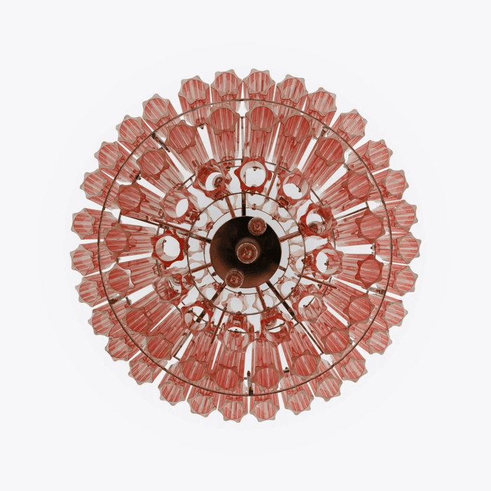 Pink Palermo Murano Chandelier-DWHOME