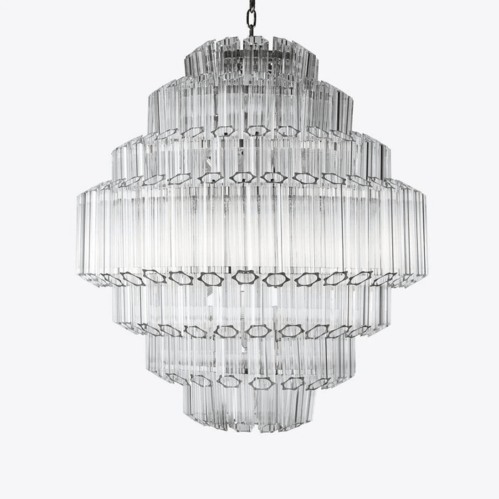 Clear Grande Palermo Chandelier-DWHOME