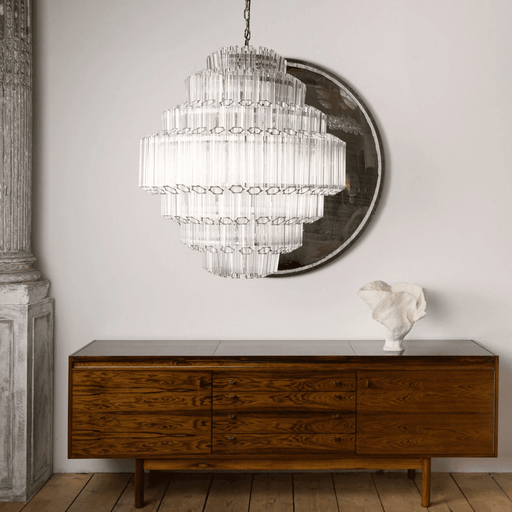 Clear Grande Palermo Chandelier-DWHOME