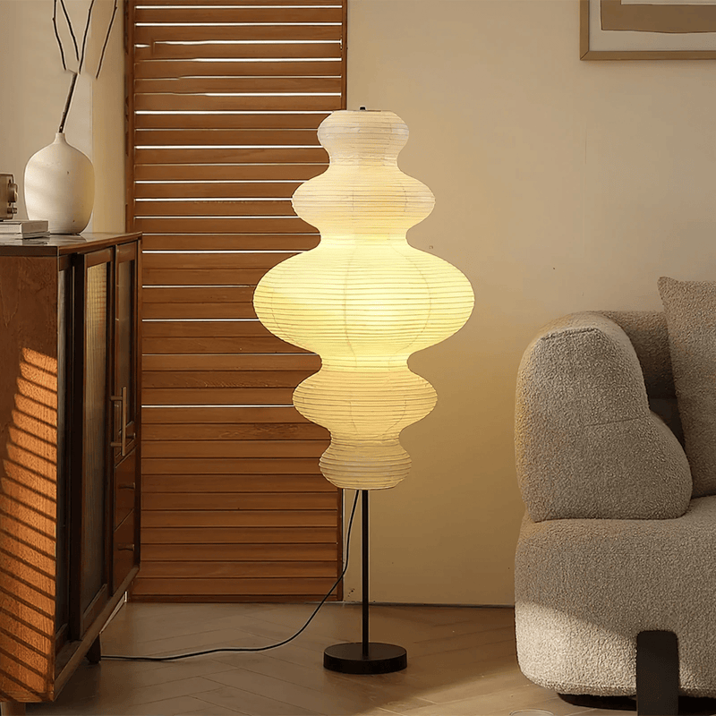 Washi Paper Juni Floor Lamp-DWHOME