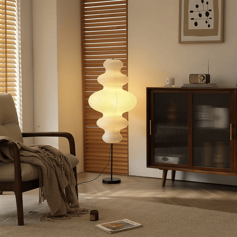 Washi Paper Juni Floor Lamp-DWHOME