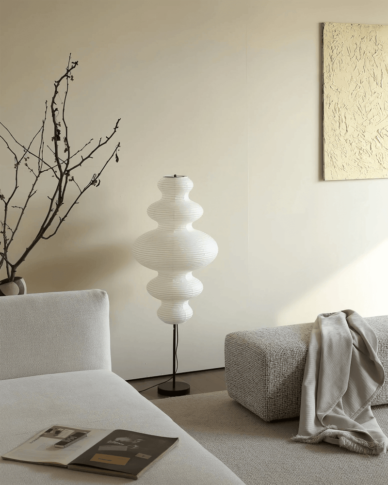 Washi Paper Juni Floor Lamp-DWHOME