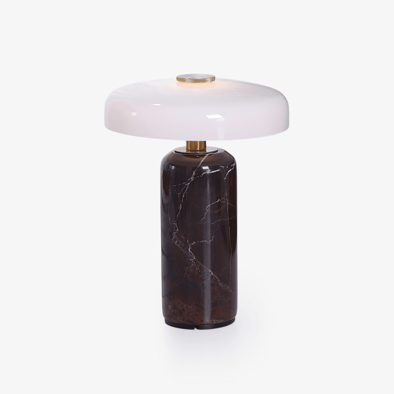 Lunara Marble Table Lamp-DWHOME