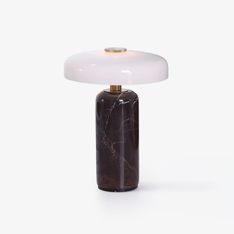 Lunara Marble Table Lamp-DWHOME