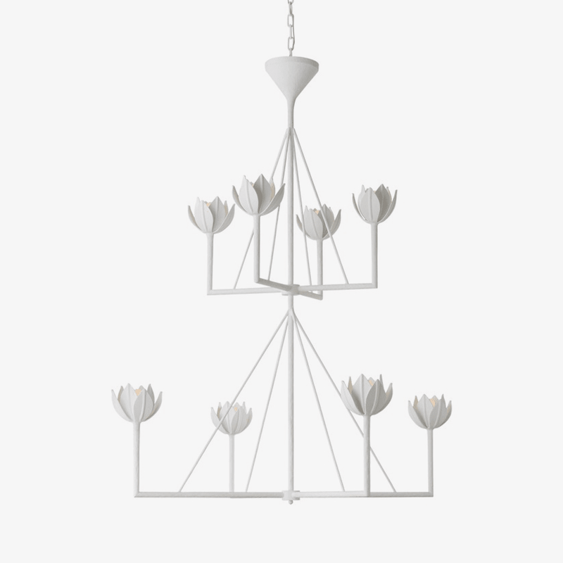 Alberto Lotus Bloom Chandelier-DWHOME
