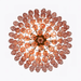 Pink Polygon Drop Chandelier-DWHOME