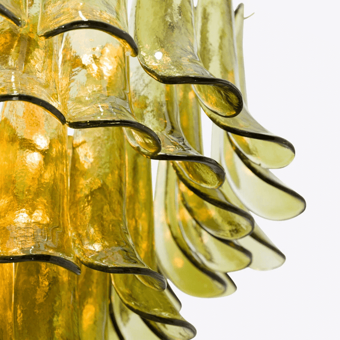 Green Petalo Chandelier-DWHOME