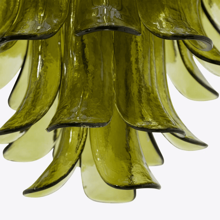 Green Petalo Chandelier-DWHOME