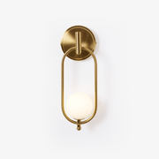 Aurea Brass Wall Light-DWHOME