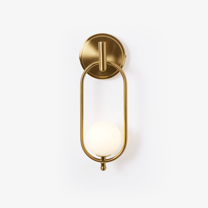 Aurea Brass Wall Light-DWHOME