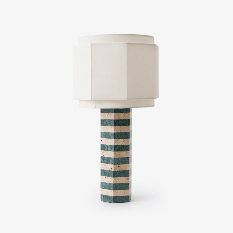 Modari Striped Stone Table Lamp-DWHOME