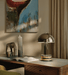 Luno Chrome Table Lamp-DWHOME