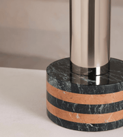 Luno Chrome Table Lamp-DWHOME