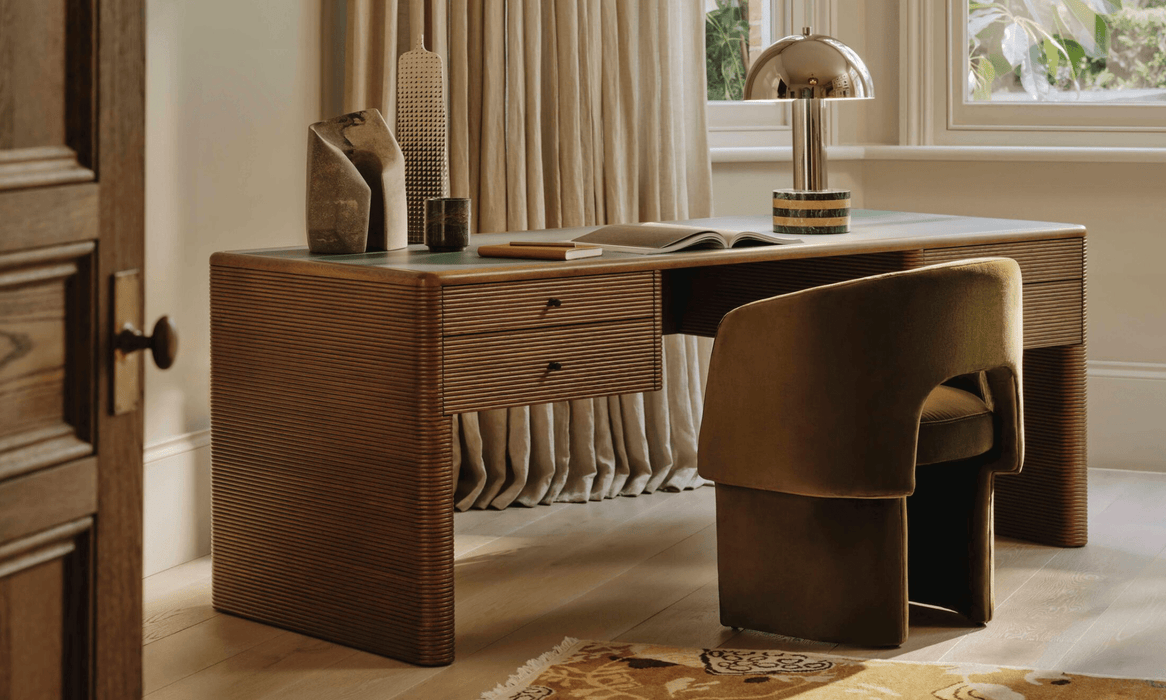 Luno Chrome Table Lamp-DWHOME
