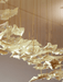 Leaf Twisted Sculptural Customize Chandelier - Vakkerlight