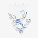 Brush Art Glass Chandelier - 