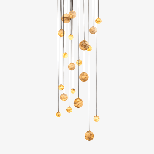 Sultana Alabaster Cluster Chandelier - 