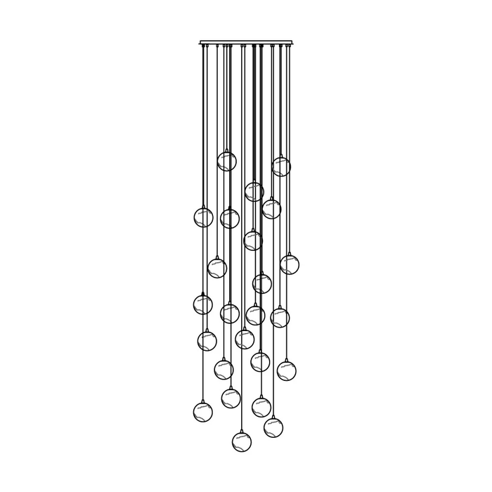 Sultana Alabaster Cluster Chandelier - Vakkerlight