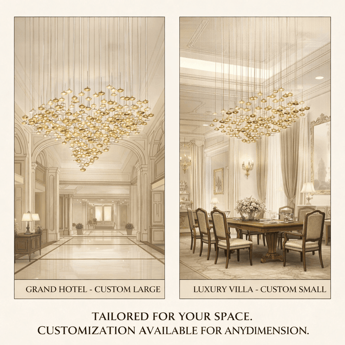 Lure Chandelier - Vakkerlight