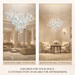 Iris Iridescent Blossom Chandelier - Vakkerlight