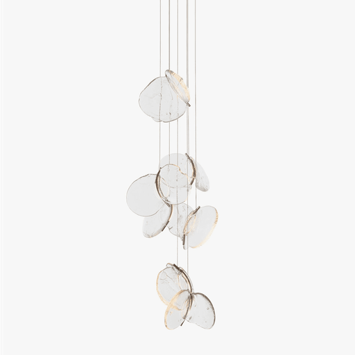 Luminous Glass Petals Pendant Lamp - 