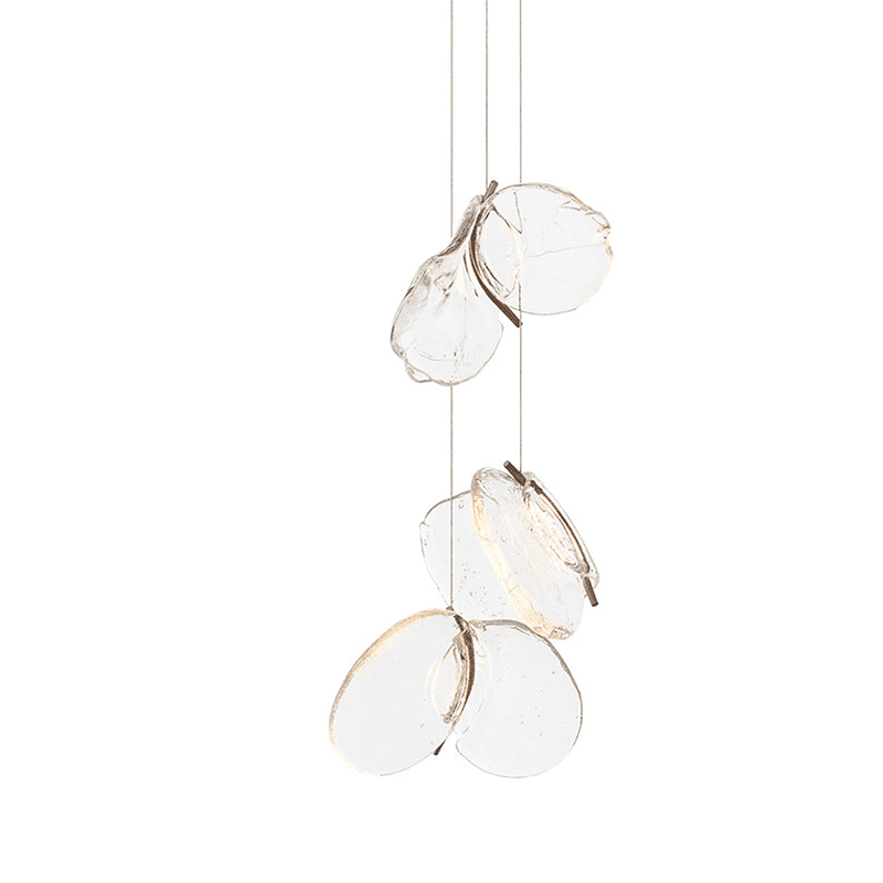 Luminous Glass Petals Pendant Lamp - Vakkerlight