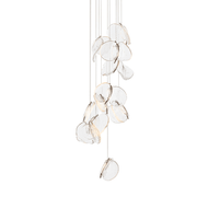 Luminous Glass Petals Pendant Lamp - Vakkerlight