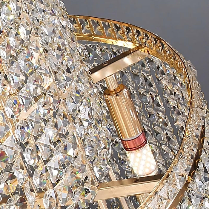 Alleri Crystal Entry Chandelier-DWHOME