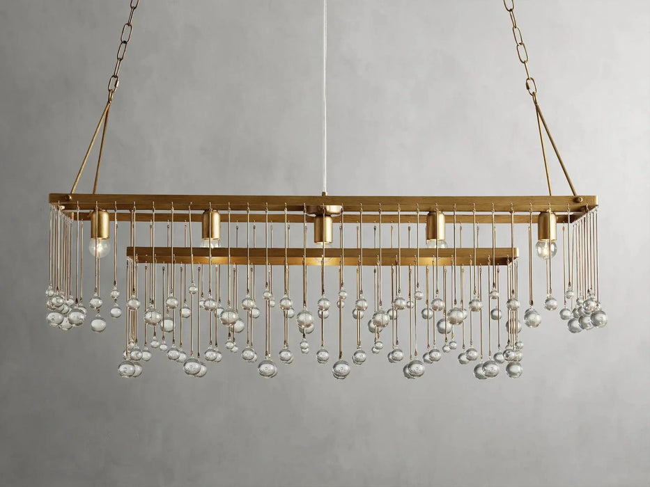 Aubrey Rectangular Chandelier 47''60''-DWHOME