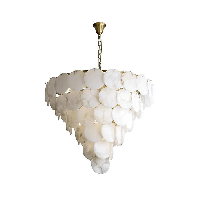 Natural Marble Modern Chandelier-DWHOME