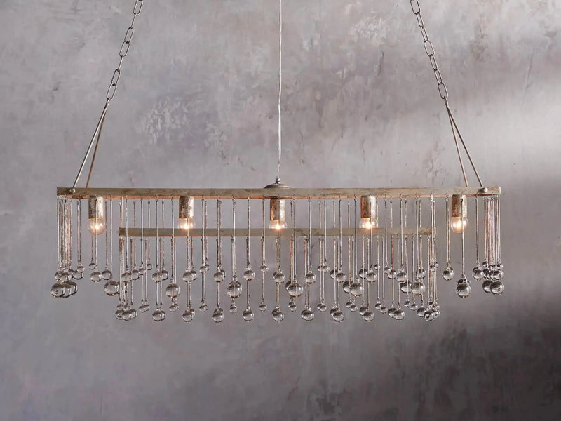 Aubrey Rectangular Chandelier 47''60''-DWHOME