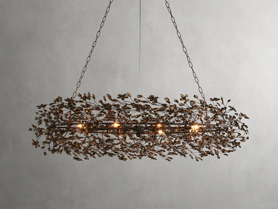 Fiore Oval Chandelier 62''74''-DWHOME