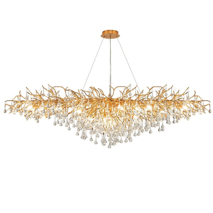 62" Albero Dining Room Crystal Chandelier.