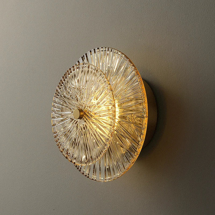 Modern Glass Wall Sconce.