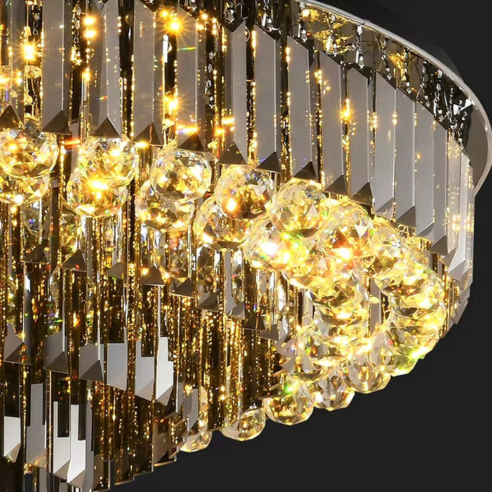 Gio Flush Mount Chandelier-DWHOME