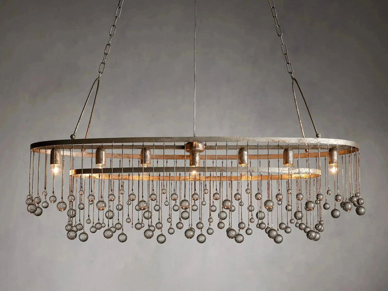 Aubrey Oval Chandelier-DWHOME