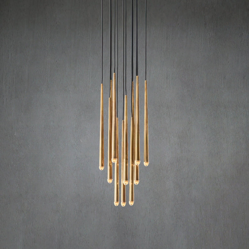 Aquitain Modern Round Chandelier 18"-DWHOME