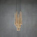 Aquitain Modern Round Chandelier 18"-DWHOME