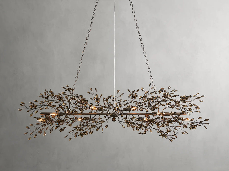 Fiore Linear Chandelier 43''51''68''-DWHOME