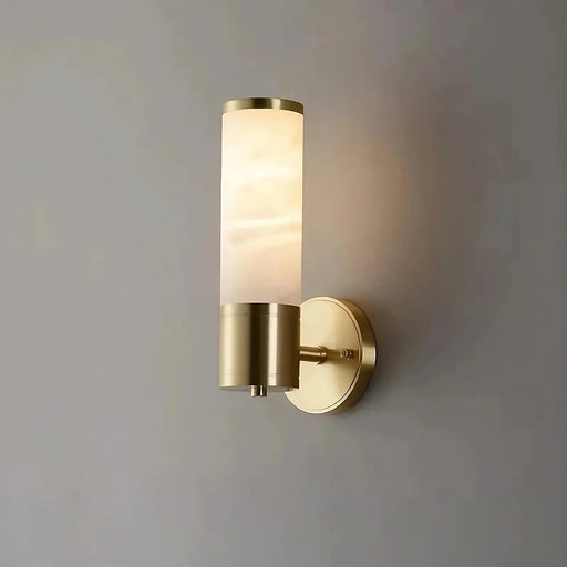 Moonshade Natural Marble Sconce Light-DWHOME